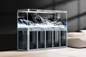 Industrial Style Smart Bottom Filter Arowana Aquarium - Ruibit Aquarium filtration system