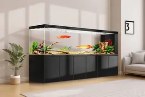 Fish Tank Aquarium with Water Pumps Ultra Clear Rectangle Glass - Ruibit Aquarium water pump