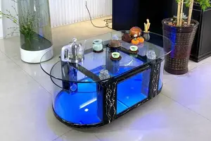 Wholesale Aquarium Turtle Tank Sofa Table Coffee Table - Ruibit Aquarium glass aquarium tank