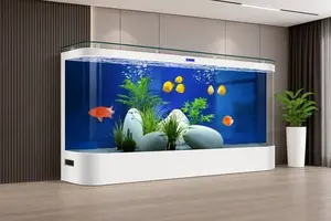 50-400 Gallon Smart Luxury Aquarium One-Click Drainage - Ruibit Aquarium glass aquarium tank