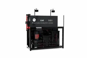 LINL Plastic ABS Aquarium Bottom Filtration System with Airflow & Siphon - Ruibit Aquarium glass aquarium tank