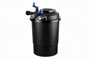 SUNSUN CPF Series Plastic Automatic Filter Barrel for Outdoor Koi Pond - Ruibit Aquarium filtration system