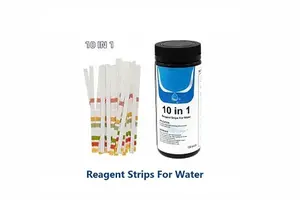 MERYDI Multi-Parameter 10-Item Water Quality Test Kit 100 Strips - Ruibit Aquarium