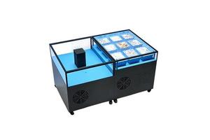 Rectangle Tabletop Glass & Stainless Steel Fish Tank - Ruibit Aquarium glass aquarium tank